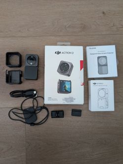 DJI Action 2 Dual Screen 4K Combo Camera with DJI Magnetic Protective Case