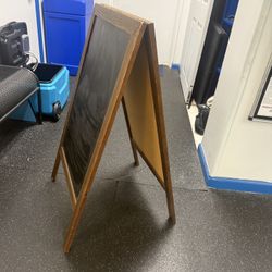 A-Frame Chalkboard Sign