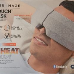 NEW SHARPER IMAGE REAL TOUCH EYE MASK 