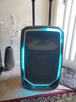 ION PA FREEDOM 650W SPEAKER WITH LIGHT AND BLUETOOTH SOUNDBAR