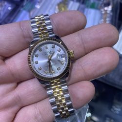 Rolex 28mm Box Card Newstyle Buy Sale Trade Two Tone Factory Patek Omega Gold Silver Cartier