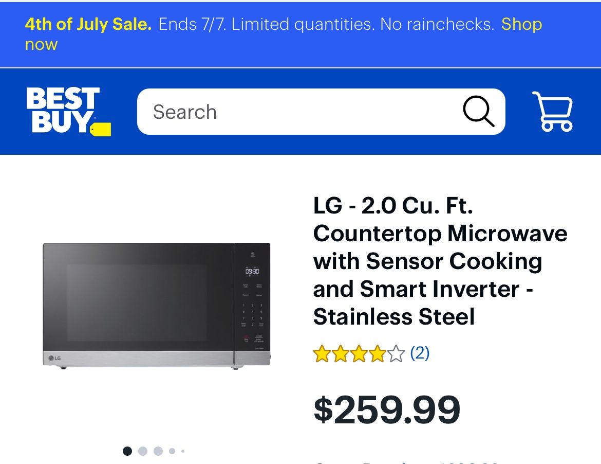 LG microwave
