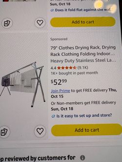 Two sided great clothes rack
