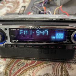 Kenwood Hdradio, CD, Aux