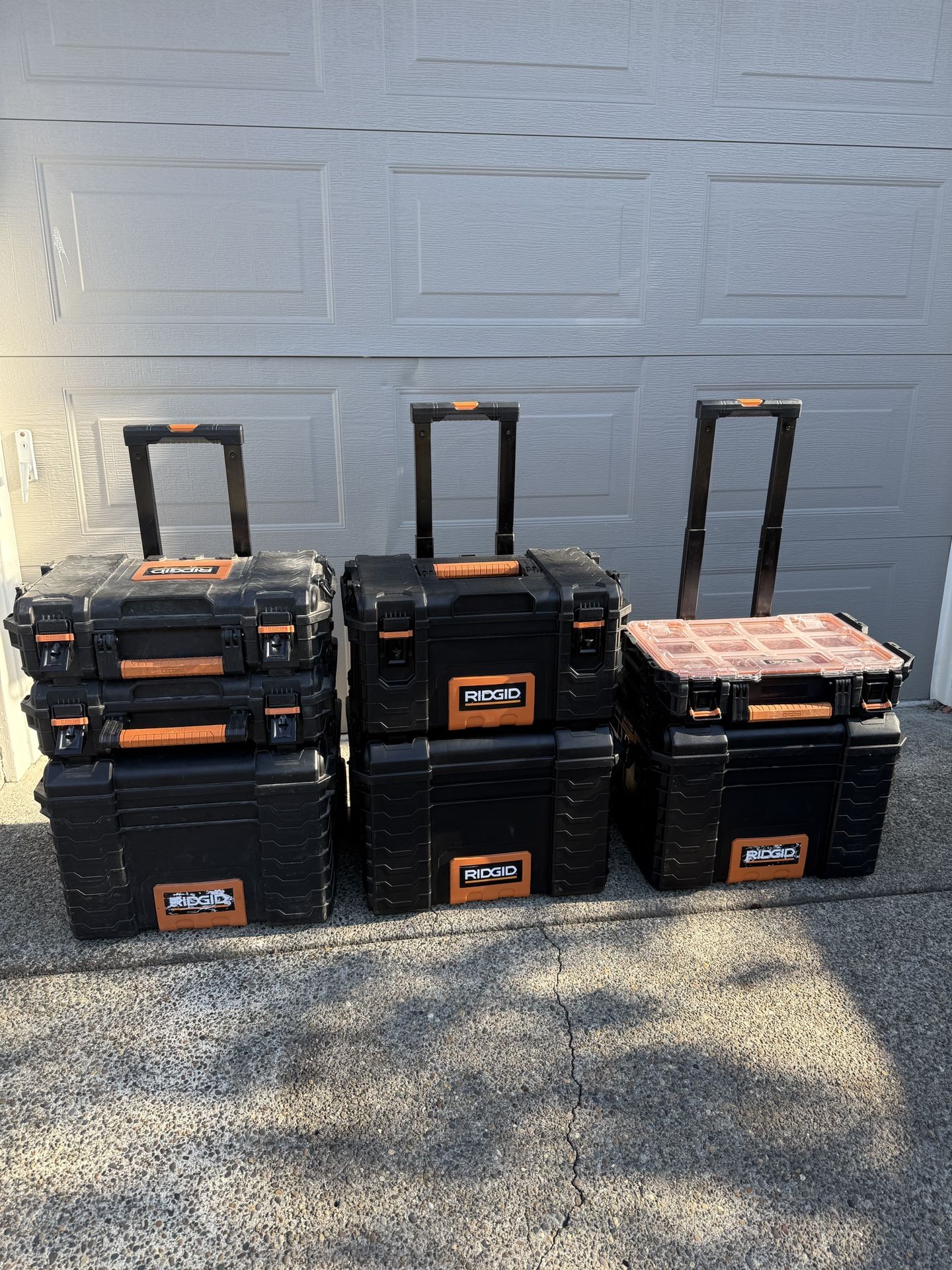 Ridgid Tool Storage Boxes