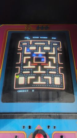 Ms pacman Arcade cabinet.