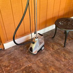 Rowenta Commercial Garment Steamer Silver & Black Corded For Clothes & Fabrics