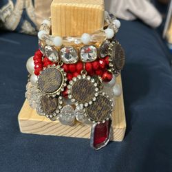 Christmas Up Cycled Stacks