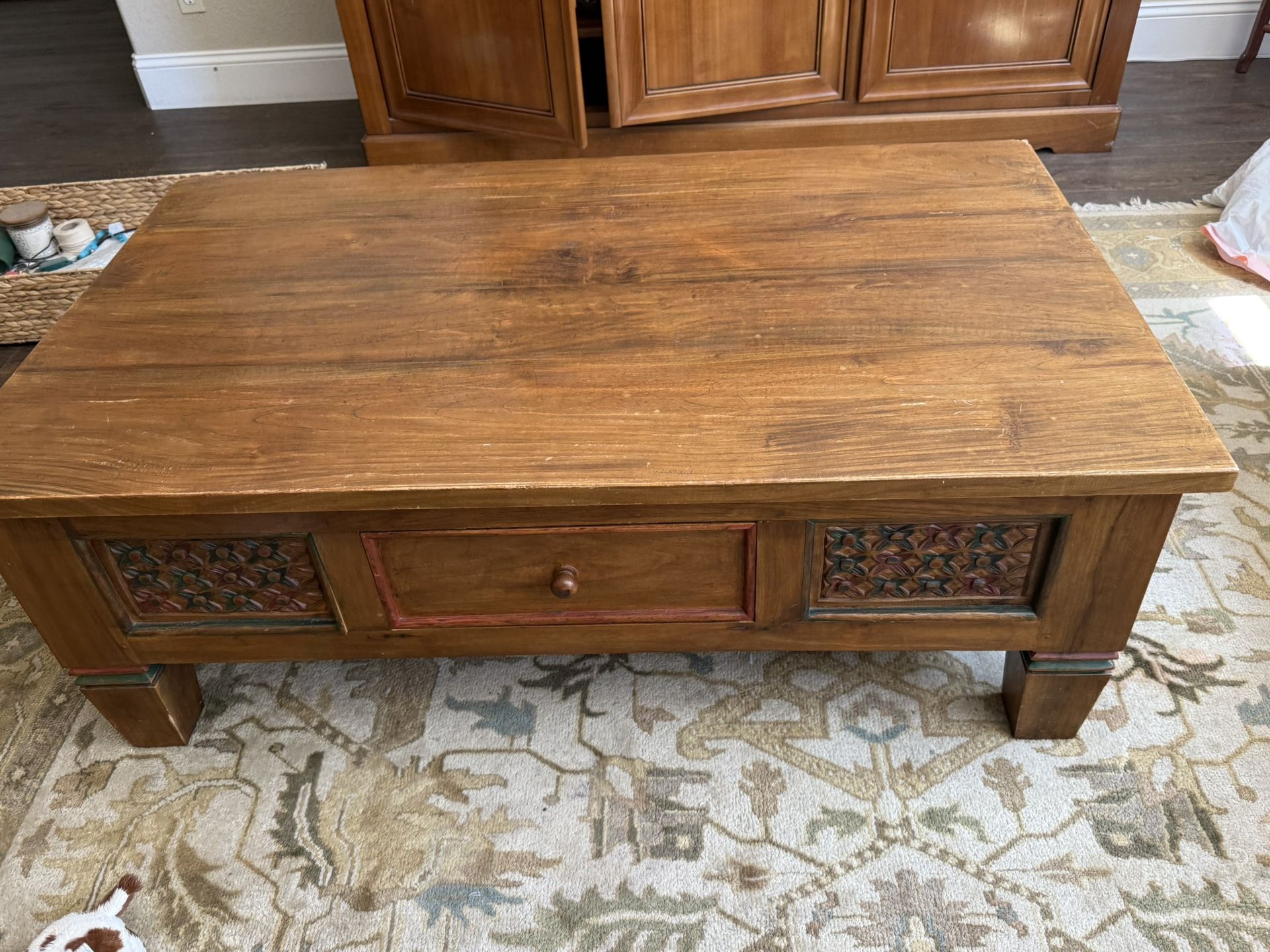 Wood Coffee Table From Bali