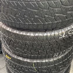 4 Llantas Usadas Hankook Dynapro AT 265/60/18 $220 Las 4