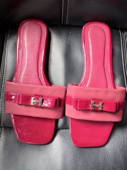 Red Slide Sandals size 8.5