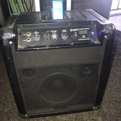 Portable ION Block Rocker Speaker System 