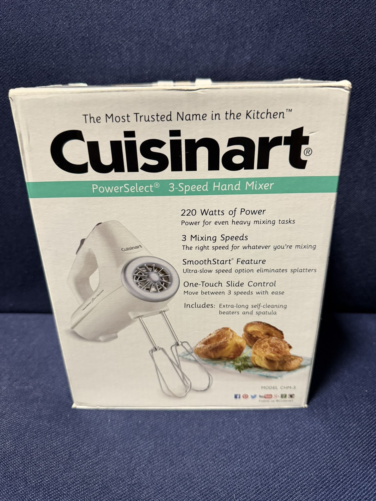 Cuisinart PowerSelect 3-Speed Hand Mixer