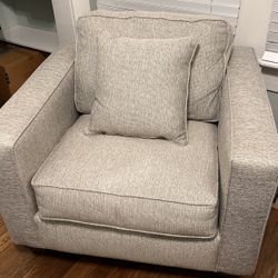 Oversized Fabric Chair/Settee