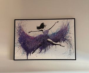 Ashvin Harrison art on canvas