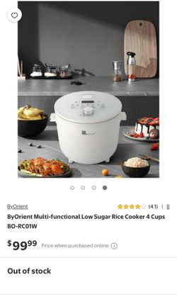 Low sugar rice cooker