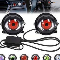 Car led devil eyes with wireless remote new 🔥