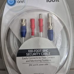 Onn 100ft BNC Security Cable