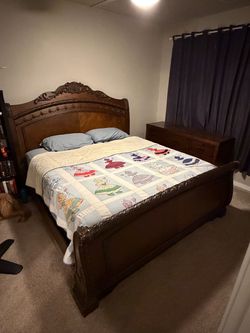 King size bed frame