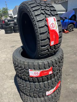 LT 33/12,50/R22 marca MELIKING las 4 llantas nuevas instaladas y balanceadas