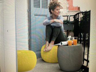 KETWR URBAN KNIT OTTOMAN