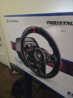 Black PS5 T128 Steering wheel