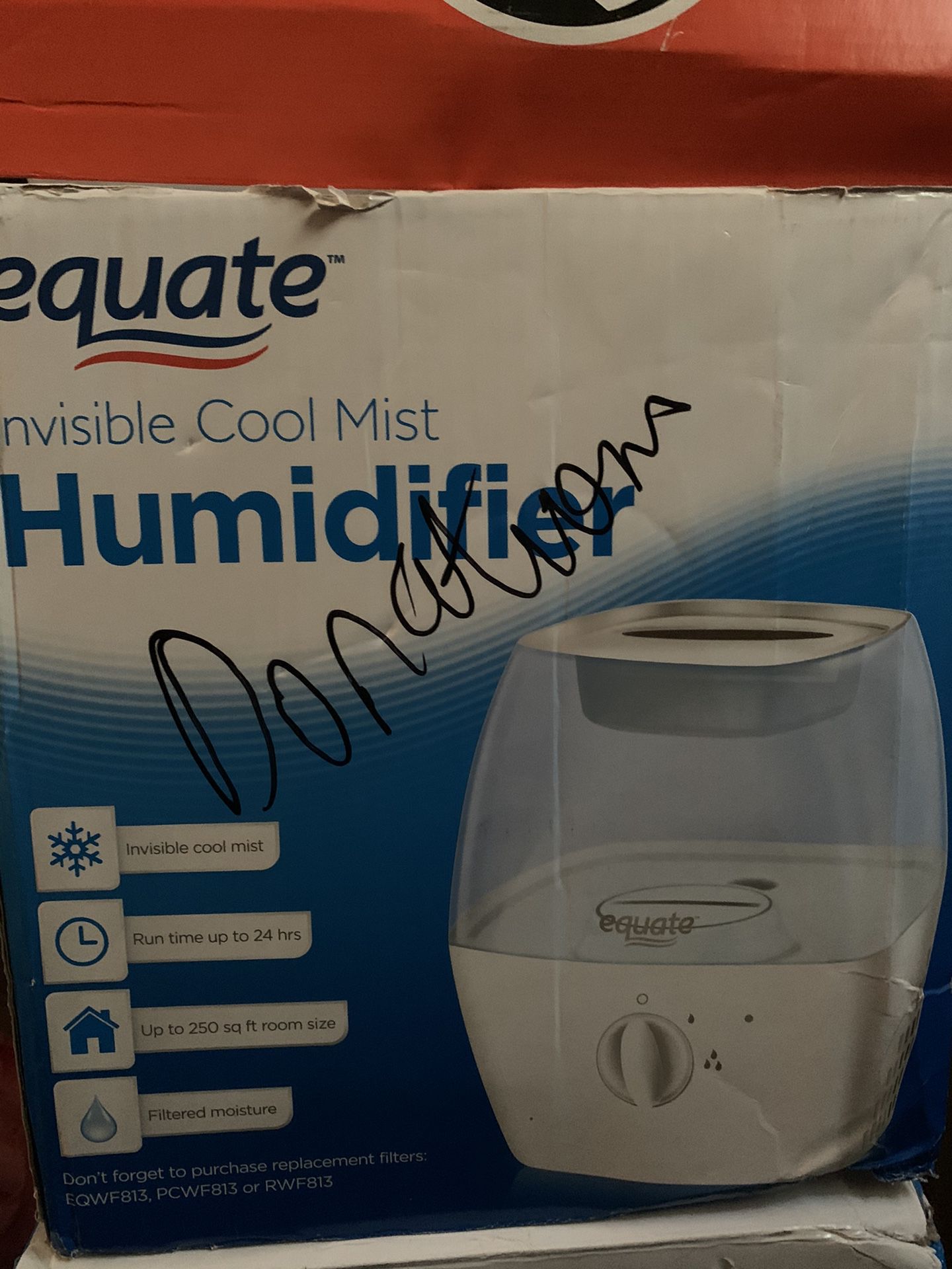 Brand new cool mist humidifier