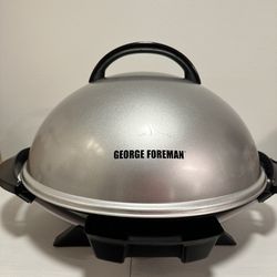 George Foreman 15-Serving Indoor/Outdoor Electric Grill with Lid