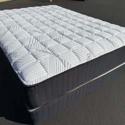 Queen Royal Bamboo Supreme Mattress And Boxspring!