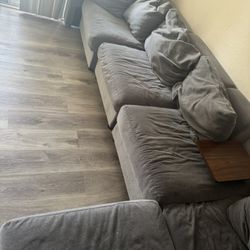 Gray Sectional Couch