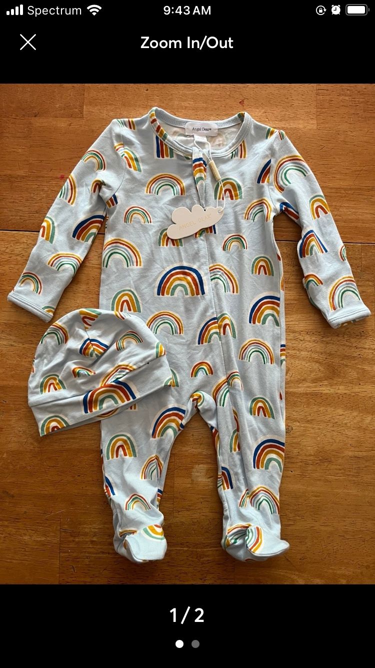 Angel Dear Sleepers Size 0-3 Months