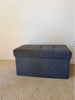 Storage ottoman $10
