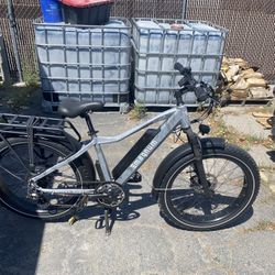 Magnum Scout Electric Bike And Rack. 