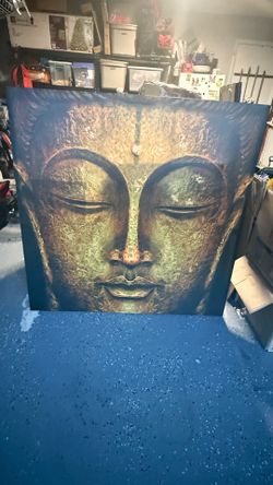 Large Buddah Canvas frame