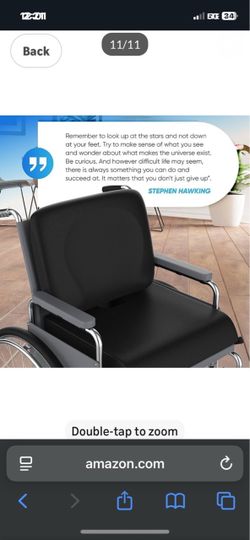 **Brand New** Wheelchair Cushion for Pressure Relief - (2-Piece Set) 18”x16” Anti-Slip Wheelchair Seat Cushions for Adults, Seniors with Lumbar Pillow