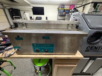 Crest Ultrasonics F-1436 HT Industrial Ultrasonic Cleaning System – Stainless Steel