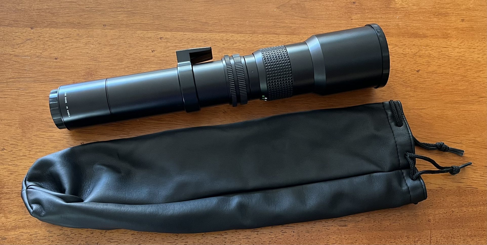 Quantaray 500 mm Camera Lens w/ Case
