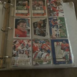 Football And BaseBall Sport Card Binder 