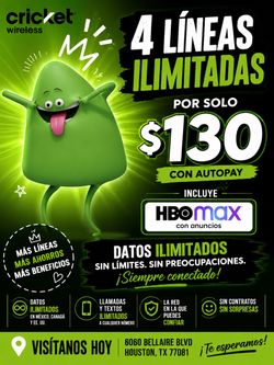 4 lines for $130!!!!