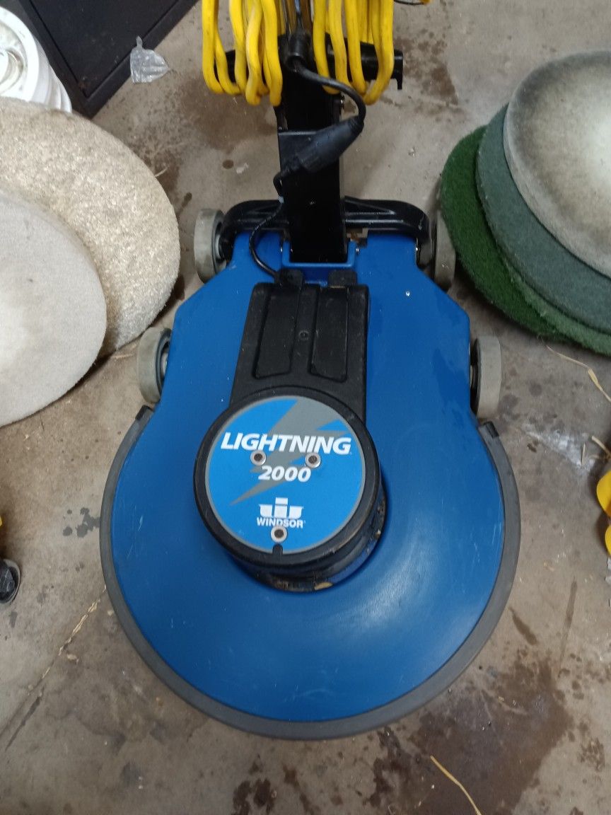 Floor Buffer And Scrubber