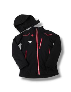 Descente Mac Alpine Team Ski Jacket Juniors Sz 140 Medium Waterproof Full Zip Hooded