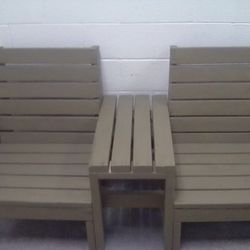 Double Seats Bench