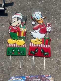 Disney holiday signs