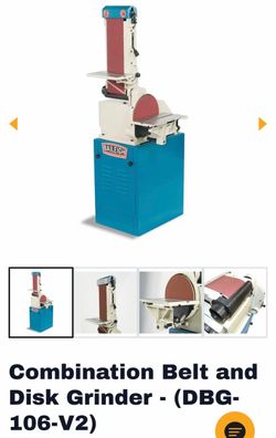 Belt and disk sander