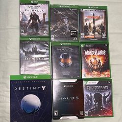 Xbox One Video 9 Game Lot 