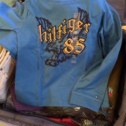 Tommy Hilfiger Long Sleeve Shirt Size 4 T