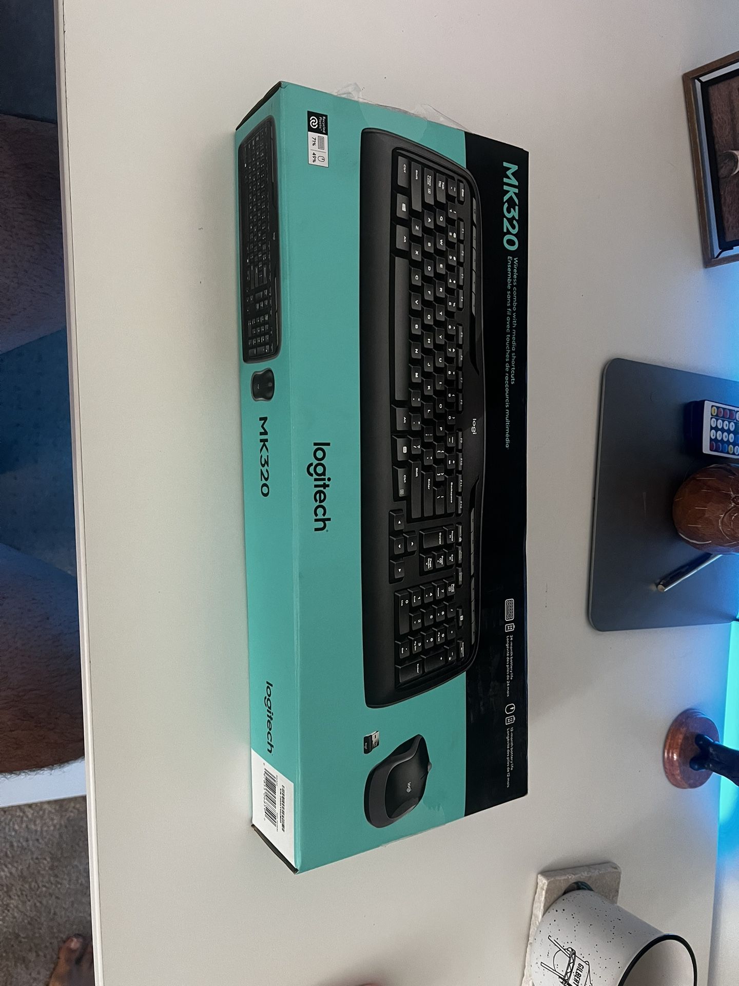 Wireless Logitech Keyboard And Mouse