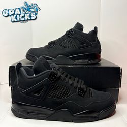 Size 10.5M - Jordan 4 “Black Cat” 2020