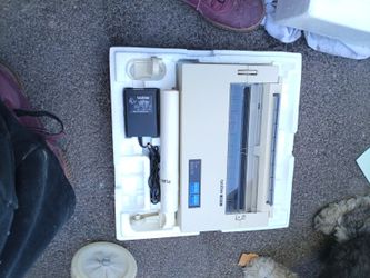 vintage Brother HR-5 printer.