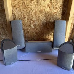 Polk 5 Satellite Passive Speaker System  Home Theater